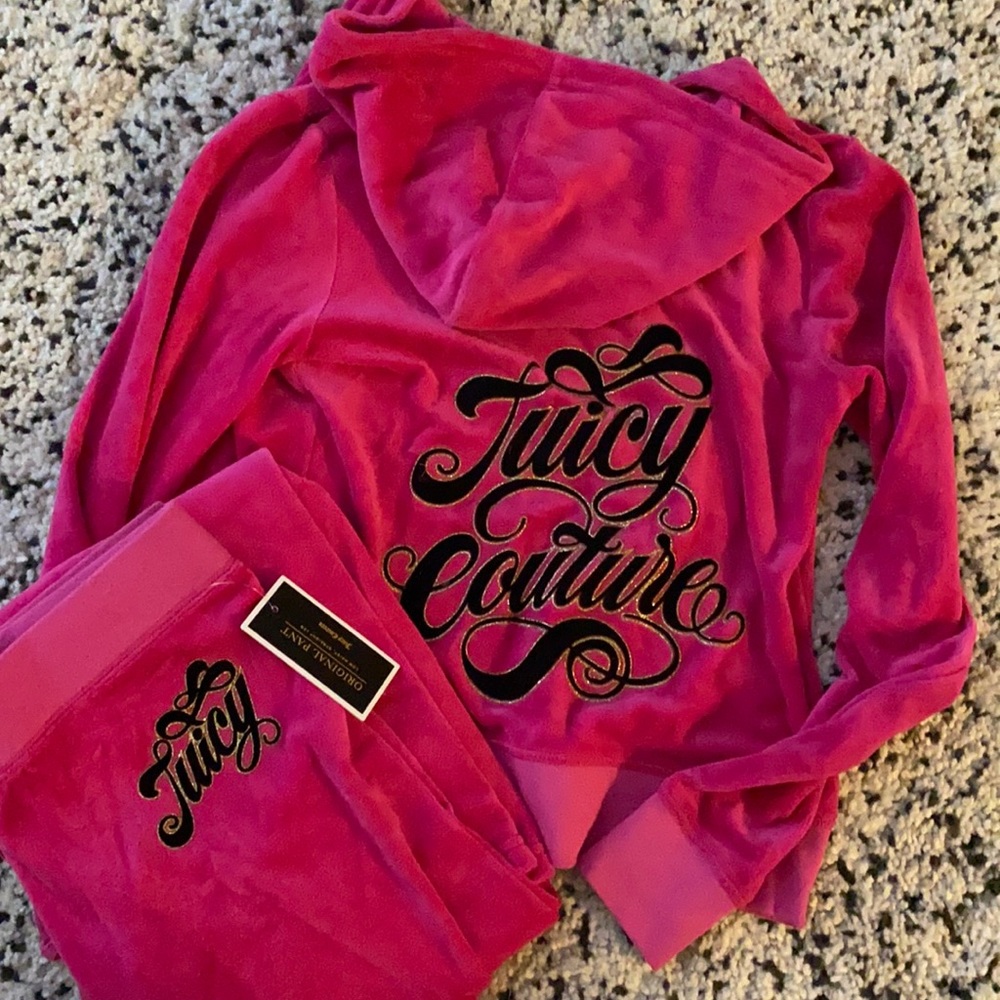 Juicy Couture Velour Track Suit